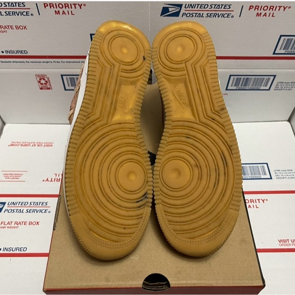 CLOT X Nike Air Force 1 Low “Rose Gold Silk” - Picture 6 of 7